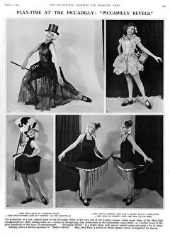 Lillian Prints: Play-time at the Piccadilly: Piccadilly Revels - Cabaret