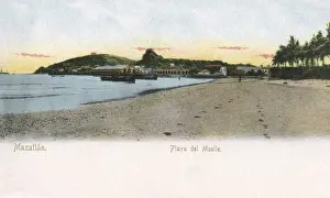 Playa Prints: Playa del Muelle, Mazatlan, Sinaloa, Mexico