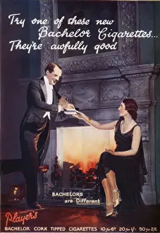 Players Bachelor cigarettes advertisement
