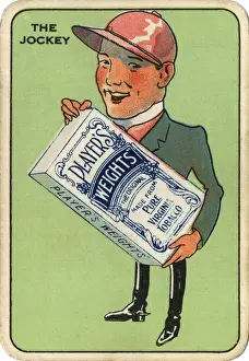 Weights Prints: Players Navy Cut Snap Game - The Jockey