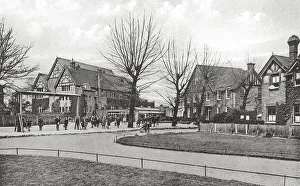 Playground Prints: Playground at Barnardo's Girls Home, Barkingside