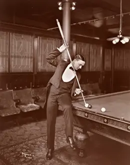 Playing billiards