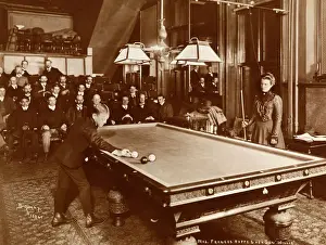 Watching Prints: Playing billiards