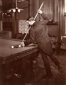 Playing billiards