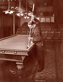 Playing billiards
