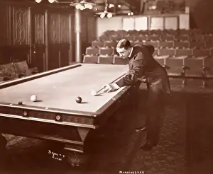 Playing billiards