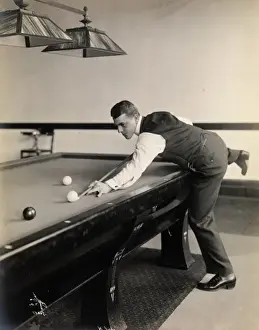 Playing billiards