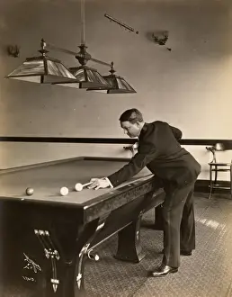 Playing billiards