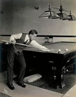 Preparing Collection: Playing billiards