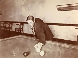 Playing billiards