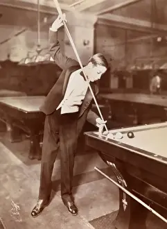 Playing billiards