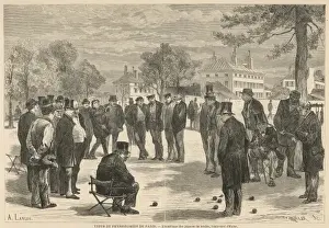 Boules Prints: Playing boules in Paris