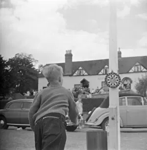 Images Dated 4th December 2009: Playing Darts, Worcestershire
