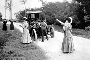 Break Down Prints: Playing Diabolo while the motor gets mended 1907