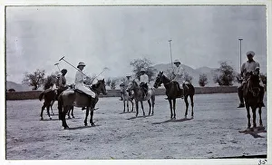 Playing polo at Gyantse, from a fascinating album which reveals new details on a little-known campaign in which a British military force brushed aside Tibetan defences to capture Lhasa, in 1904