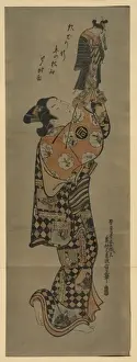 Playing with a puppet