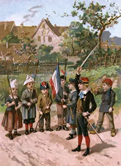 PLAYING SOLDIERS