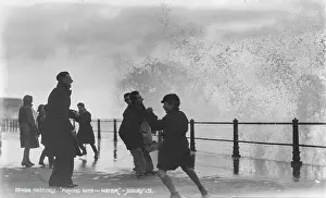 Candid Prints: Playing with Water