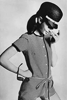 Sunglasses Prints: Playsuit by Tiktiner, 1965