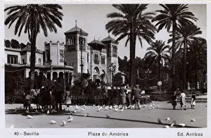 Plaza de America, Seville, Spain