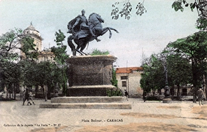 Images Dated 29th September 2015: Plaza Bolivar, Caracas, Venezuela, Central America