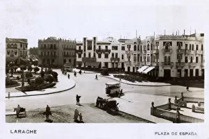 Plaza de Espana, Larache, Morocco, North Africa