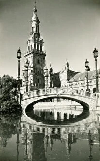 Sevilla Collection: Plaza de Espana, Sevilla, Spain