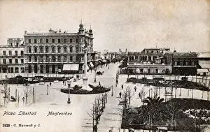 Libertad Prints: Plaza Libertad, Montevideo, Uruguay, South America