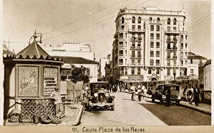 Images Dated 14th February 2018: Plaza de los Reyes, Ceuta, Morocco, North Africa