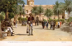 Plaza San Fernando, Seville, Spain