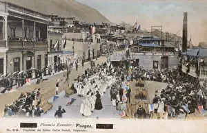 Plazuela Ecuador at Pisagua, Chile