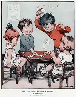 Pleasant Prints: Our pleasant parlour games! 1928