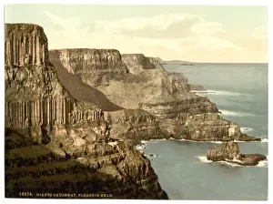 Pleaskin Prints: Pleaskin Head, Giants Causeway. County Antrim, Ireland