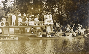 Images Dated 5th August 2016: Pleasure boat on the River Cam