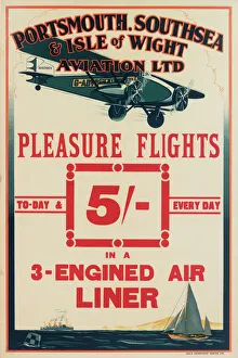 Images Dated 24th May 2012: Pleasure Flights Poster