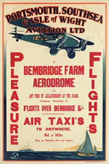 Wight Gallery: Pleasure Flights Poster