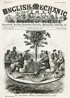 Victorians Collection: Pleasure velocipede 1869
