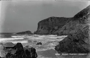 Moody Prints: Plemont Bay, Jersey