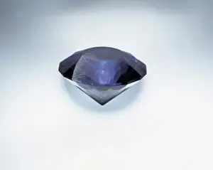 Pleochroism in an iolite cut stone