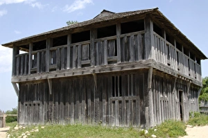 Images Dated 9th June 2008: Plimoth Plantation or Historical Museum. Meeting house. Plym