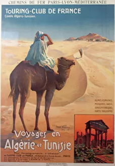 Tunisia Gallery: PLM Poster, Touring Club de France