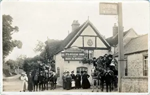 Plough Prints: The Plough Inn, School Road, Trysull, England