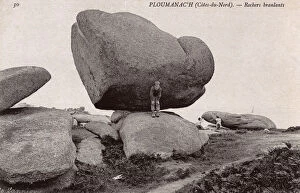 Ploumanac'h, Brttany, France - the Tottering Rocks