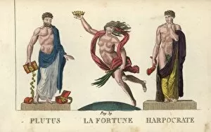 Plutus, Fortuna and Harpocrates