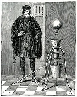 1657 Prints: His pneumatic machine Date: circa 1657