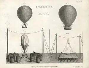 Aeronaut Prints: Pneumatics of aerostation with hot-air balloons