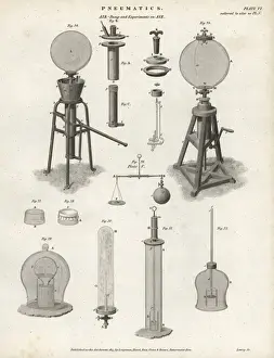 Pneumatics of air pumps