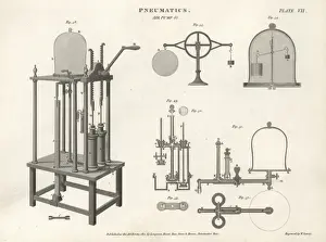 Pneumatics of air pumps