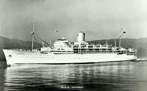Images Dated 8th September 2020: P&O Liner Chusan