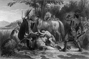 Pocahontas saves Captain John Smith